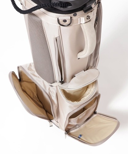BEAMS GOLF NSG-NYLON OX Caddie Bag/Boston Bag/Cart Bag etc. Beige JAPAN NEW - Picture 30 of 84