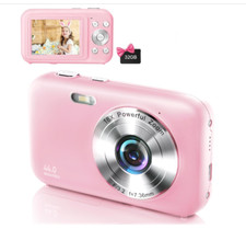 Digital Camera, FHD 1080P Kids Camera with 32GB SD Card 44MP Point and Shoot Ca