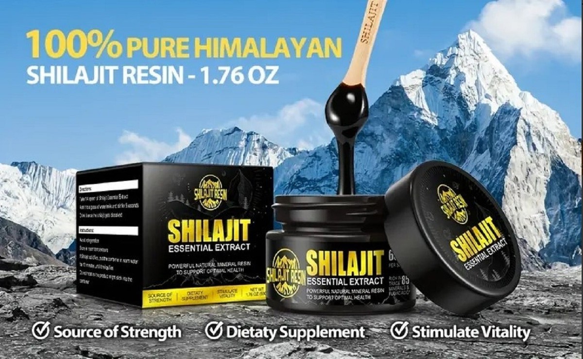 Shilajit Himalayen Pur 20g - Résine Naturelle, Complément énergie, Expiration Décembre 2027