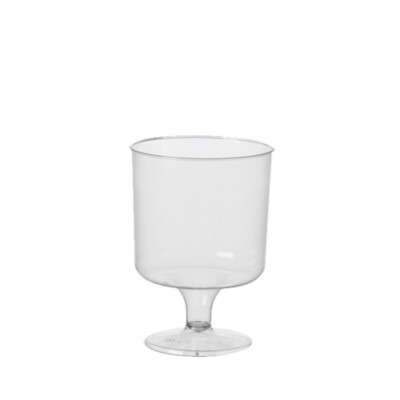 Fingerfood Glas Wein Rotwein Catering glasklar 0,2 l PS Becher 10 cm (FI003)