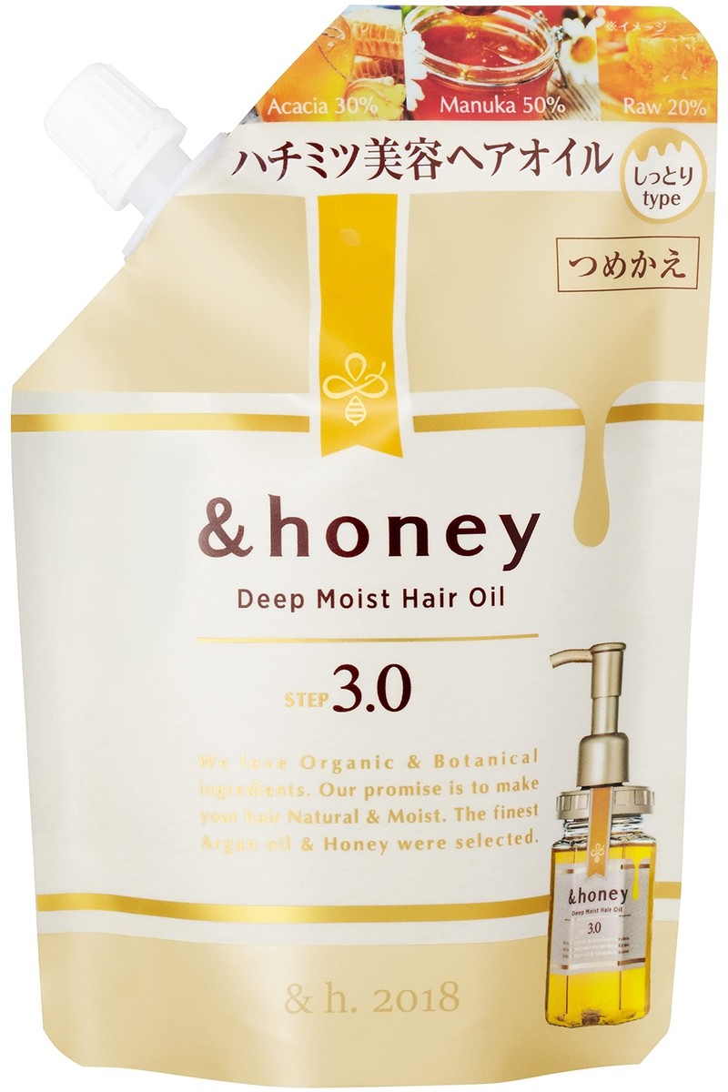 &honey Deep Moist Hair Oil 3.0 Refill 75mL | Hair Oil Japan