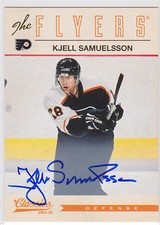 2012 12-13 Classics Signatures Autographs #195 Kjell Samuelsson
