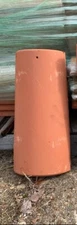 Claymex Spanish Clay Tile Cap 7”1/4 top end, 7”3/4 bottom end