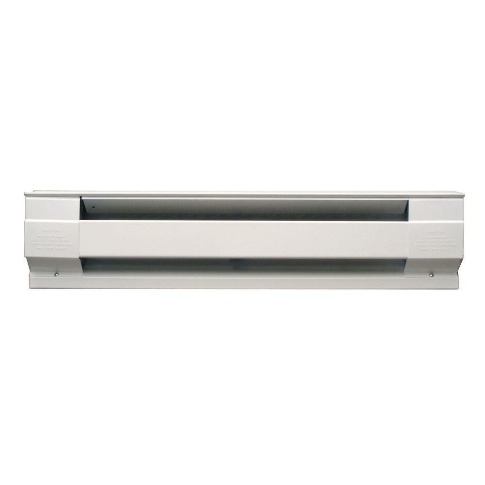 Cadet Electric Baseboard Heater 96 in. White 2000-2500-Watt 240-Volt  Convection 27418099600 | eBay