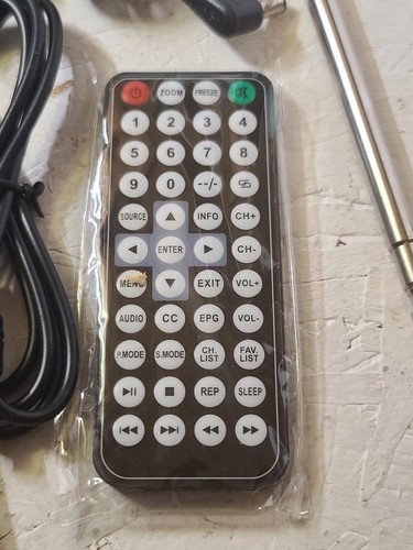 SuperSonic 7" Portable LCD TV SC-195 USB/SD Card Reader Built-in Speaker Remote - Picture 6 of 9