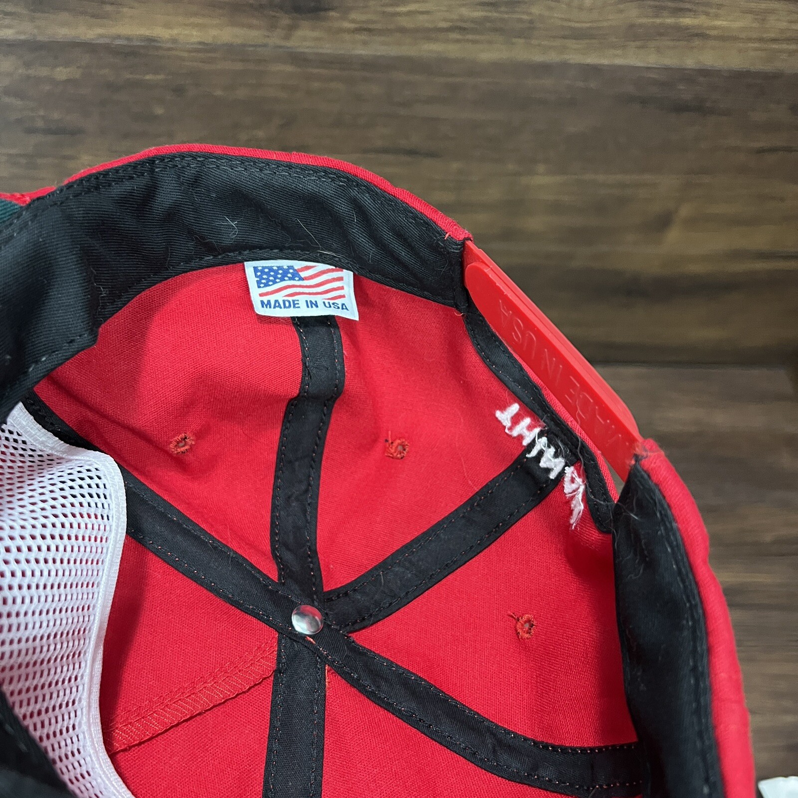 Make Security Great Again Snapback Red Ball Hat D… - image 12