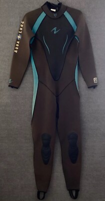 Aqua Lung Size 10L Multicolor Tech Wetsuit 1mm Nylon Neoprene Watersport