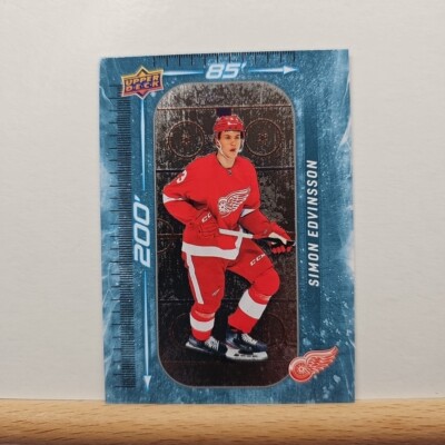 2023-24 Upper Deck Series 1 Hockey Simon Edvinsson 200 x 85 Dimensions # DM-31