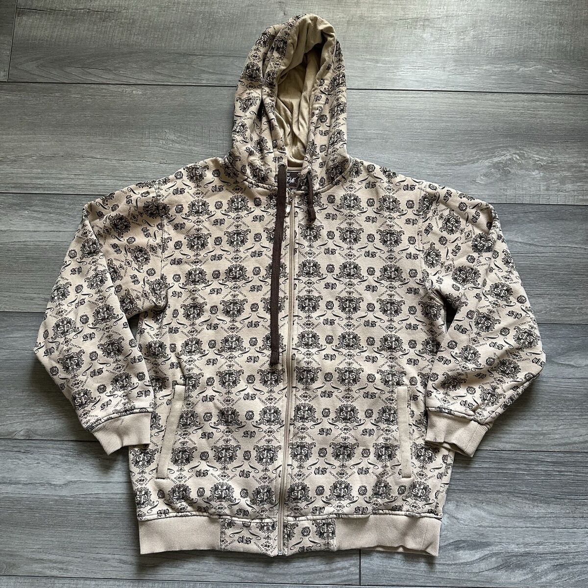 Vintage South Pole Hoodie Mens Large Y2K Cyber Grunge Punk Vintage South Pole Hoodie Mens Large Y2K Cyber Grunge Punk