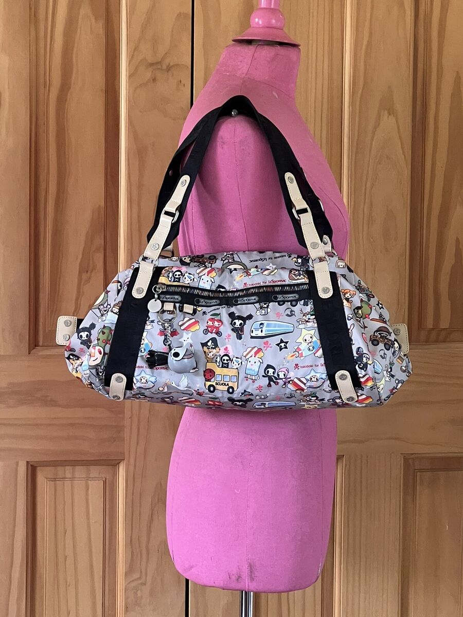 Tokidoki by LeSportsac Trasporto Duffle Tote Shoulder Bag Tokidoki by LeSportsac Trasporto Duffle Tote Shoulder Bag