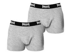 Image of 2 Pack Mens Lonsdale Trunks Boxer Short Boxers Pants Briefs Size XS- 4XL