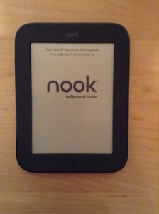 Barnes Noble Nook Simple Touch 2gb Wi Fi 6in Black Used Ebay