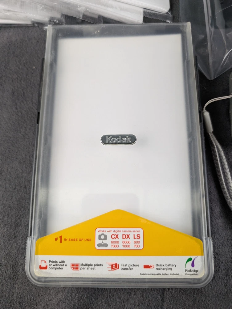 Kodak EasyShare Digital Photo Printer Dock Series 3 w/Camera Untested Huge Lot