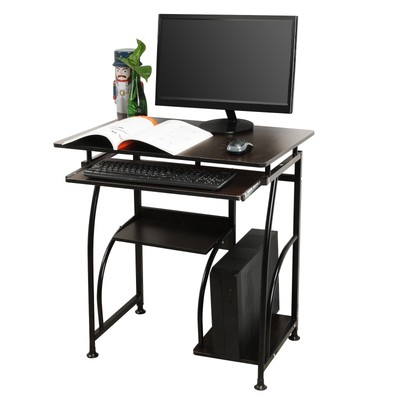 Small Computer Desk Corner Work Desk Printer Space Saver Home