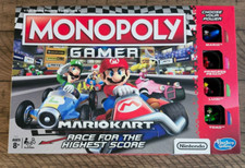 Mario Kart Monopoly Board Game Gamer Race For The Highest