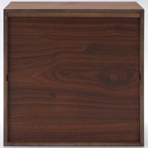 MUJI STACKABLE WOOD CHEST 2 RECTANGULAR DRAWERS WALNUT 14 x 14 x 11 in Express - Picture 12 of 14