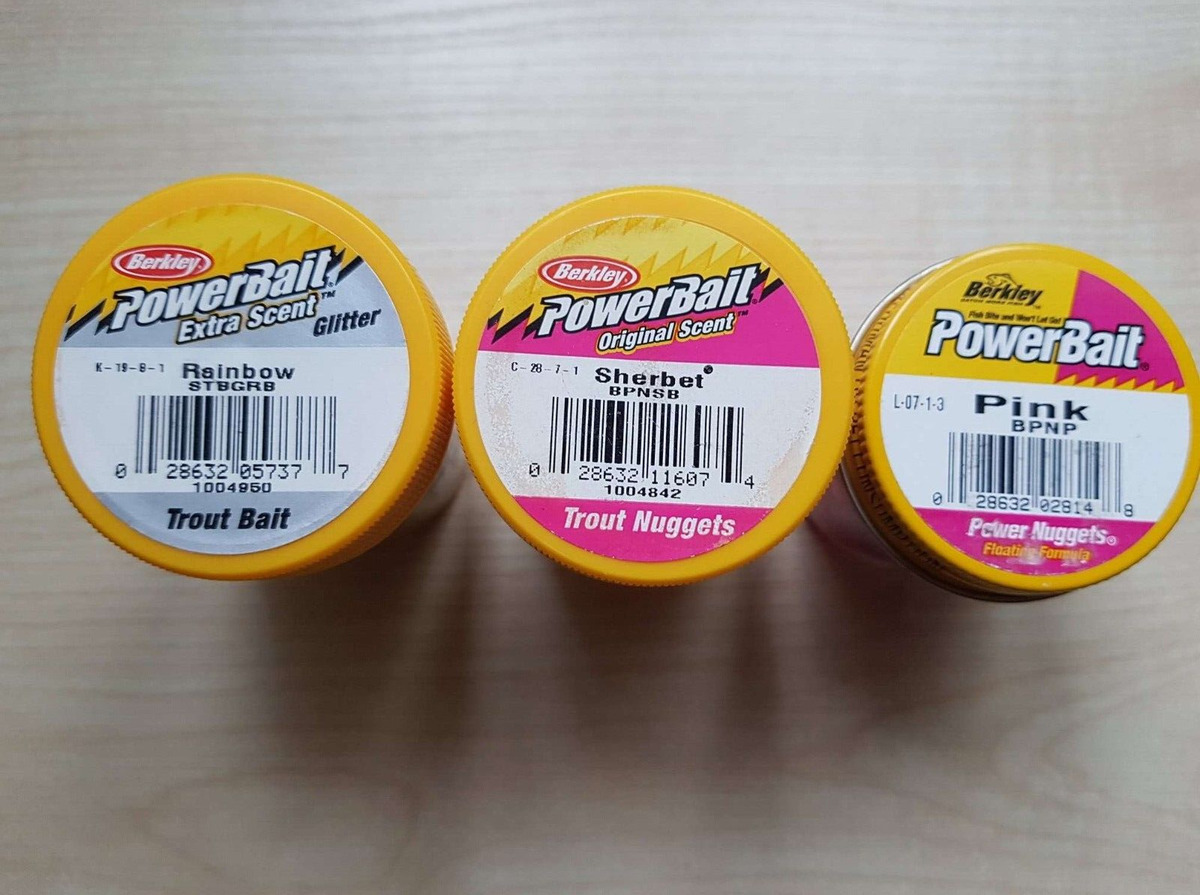 Berkley PowerBait Extra Scent and Trout Nuggets and Power Nuggets