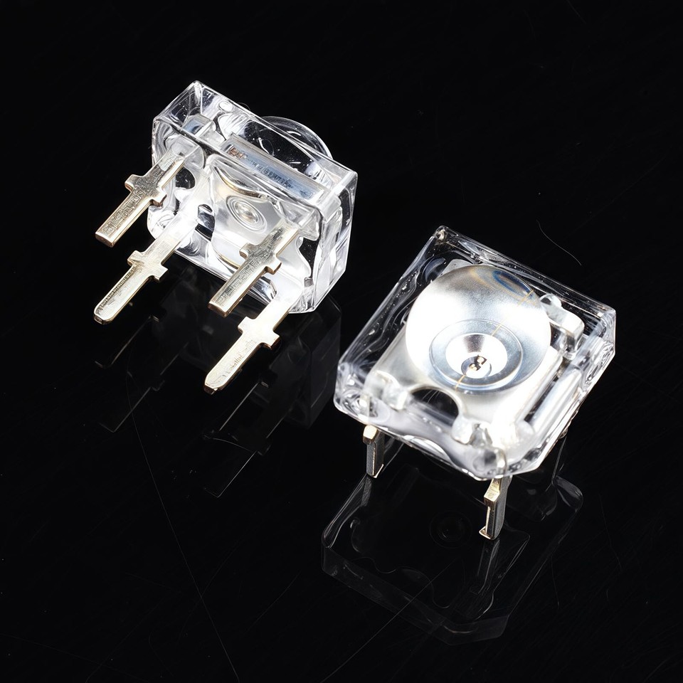 LED Piranha SuperFlux Spider 3mm, 4 Pin, Scelta Colori (rosso, Blu, Verde, Bianco, Ecc.), Confezioni Da 10, 20, 50, 100 Pezzi, Nuovi