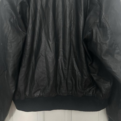 Vintage leather jacket, Hard Rock Cafe For Men, Full Zip. XL - Picture 3 of 9