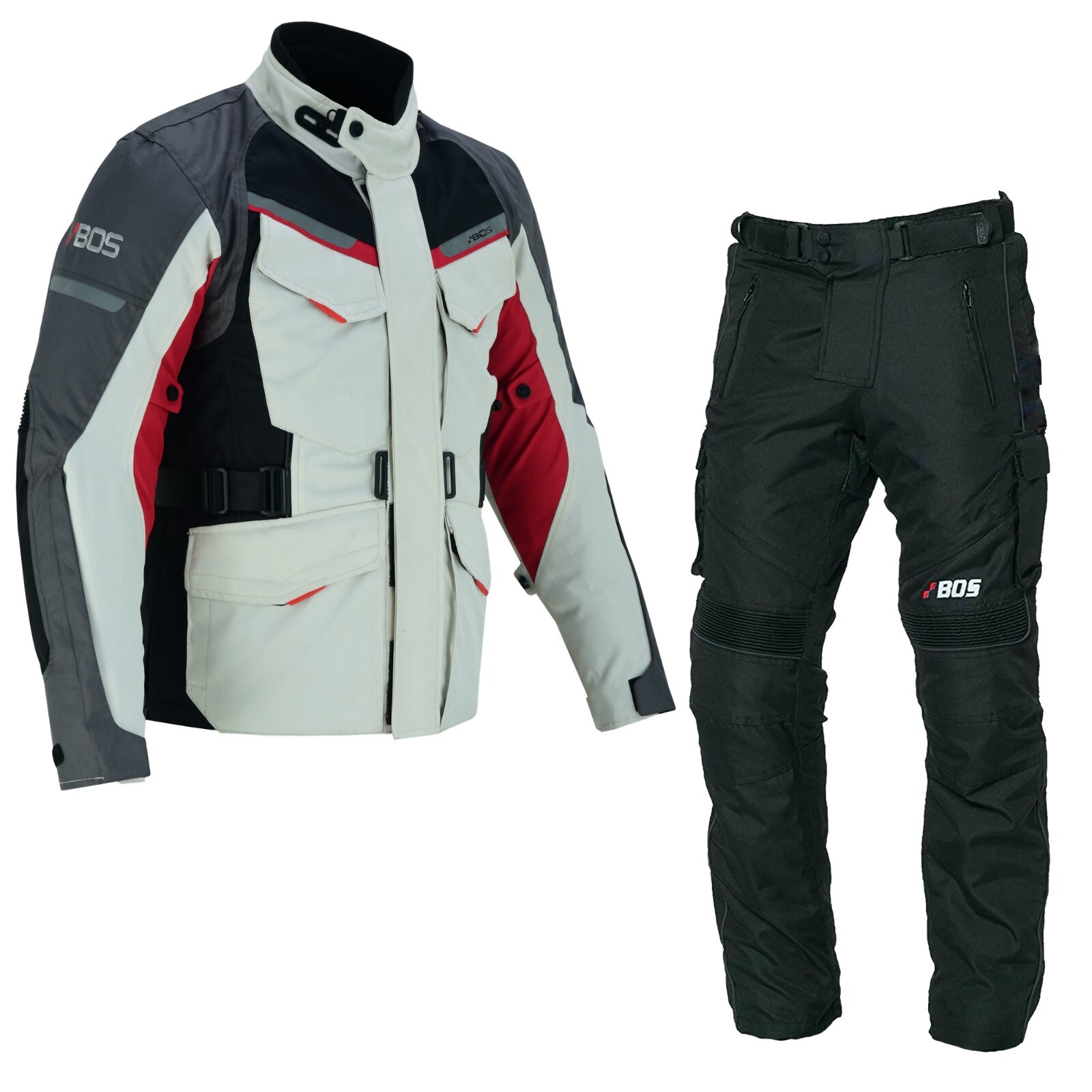 Giacca e Pantalone Moto Estivo Uomo Moto TessutoCombi Abbigliamento Moto foto 3