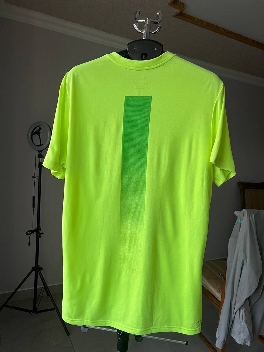 RF ROGER FEDERER 2015 AUSTRALIAN OPEN TENNIS GREEN SHIRT NIKE