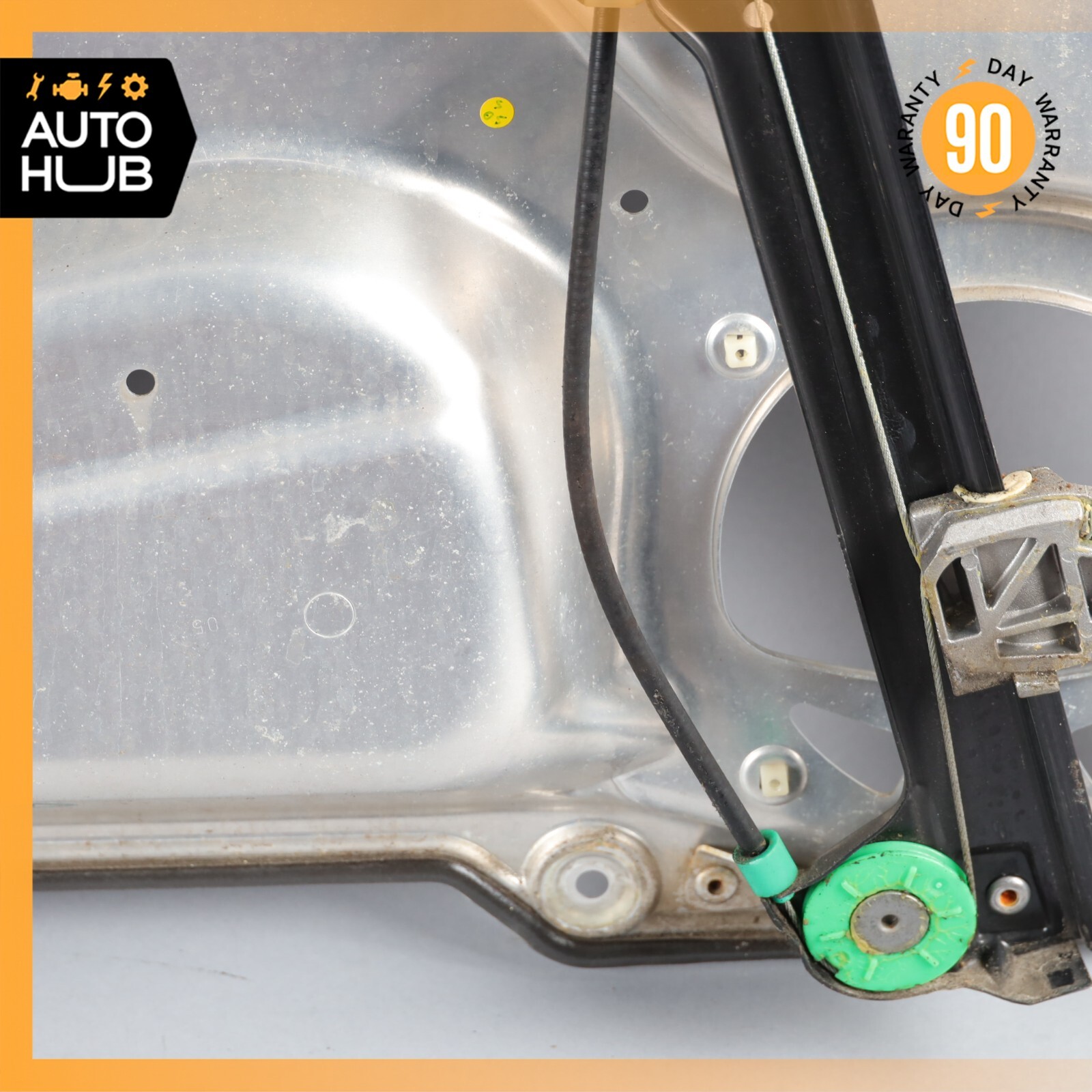 06-13 Bentley Continental Flying Spur Front Right Door Window Regulator OEM 80k