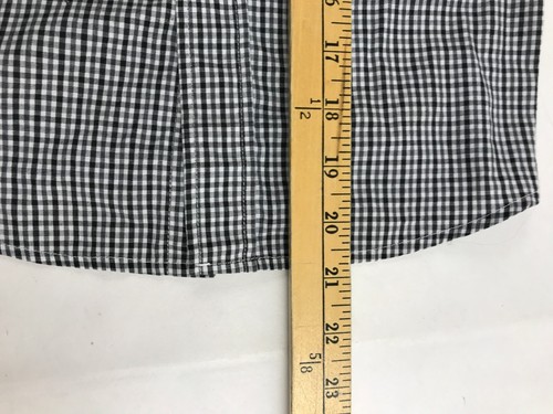 Star Wars Shirt Youth Boys Size XS (6/7) Black White Check Button Up Long Sleeve - Picture 3 of 5