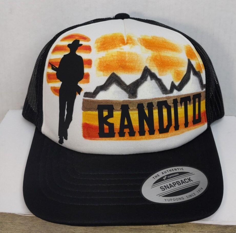 Custom Made 1 of 1 BANDITO (Bandit)Cowboy Snapback  display picture 1
