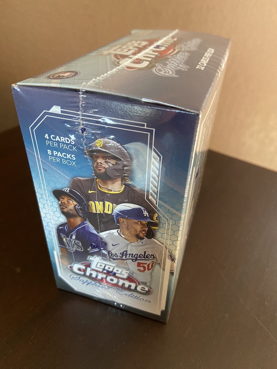 2021 Topps Chrome SAPPHIRE EDITION　BOX 2021 Topps Chrome Sapphire Edition Factory Sealed Box | eBay