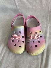 Juicy Couture Buena Ventura Tie Dye Girl Clog Size 4