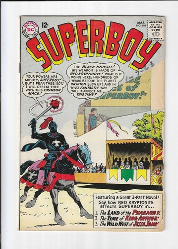 Superboy #94, 99, 103 & 114 Four Low-Grade Silver Age Reader Books 1962-1964 - Bild 6 von 9