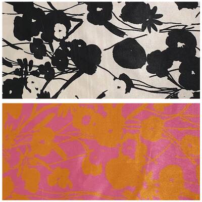 BONNIE PRINT VISKOSE ECOVERO SATIN SCHNEIDEREI STOFF * zwei Farben * 147 cm B...