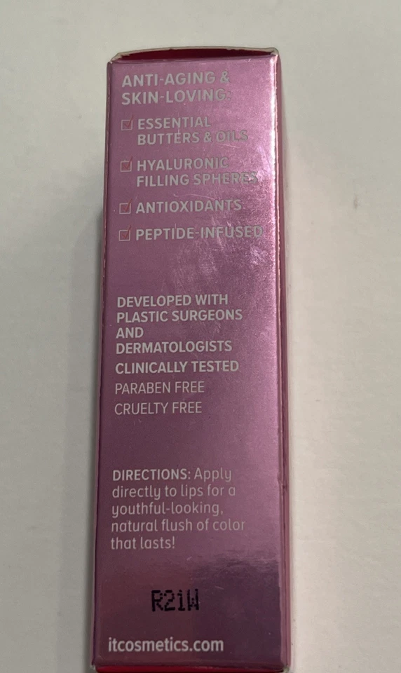 IT Cosmetics Je Ne Sais Quoi Hydrating Awakening Lip Treatment NEW IN BOX Rose - Image 3 of 4