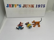 Disneykins Walt Disney Marx Toy 1960s figures Minnie Mouse Goofy Pluto read 