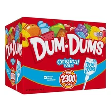 Dum Dums Original Mix 2,300 Count Box- All-Time Classic 2340 (Pack of 1) 