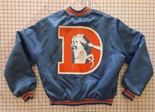 Vintage Chalk Line NFL Denver Broncos LARGE OLD LOGO Windbreaker Jacket XL