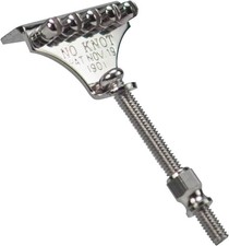 P-115 No-Knot Style Banjo Tailpiece - Nickel