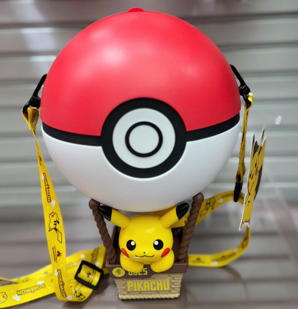 ロッテワールド✖️ポケモンポップコーン入れ Lotte World Korea x Pokemon Pikachu Balloon Popcorn Bucket Limited