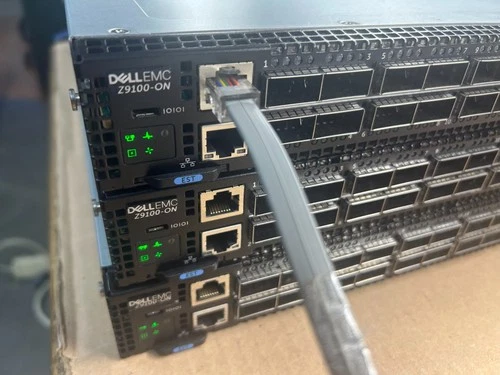 Dell Z9100 DP/N 07MF5P 32x 100GB QSFP Perpetual OS10 License R-F Airflow