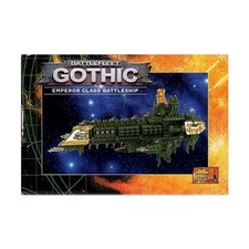 Acorazado GW Battlefleet Gothic Imperial Emperor Class en muy buen estado+/casi nuevo