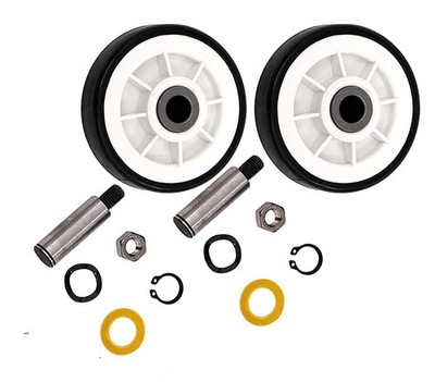 Dryer Drum Roller Kit Replace For Maytag MDE7400AYW MDE8000AYQ MDE8416AYW MDG16P