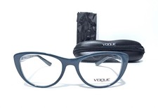 VOGUE VO 5102 2469 BLUE TEAL PETROLEUM CAT EYE RX EYEGLASSES 51-17-135 MM W/CASE