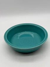 Fiestaware Homer Laughlin USA Turquoise Cereal Bowl 7"