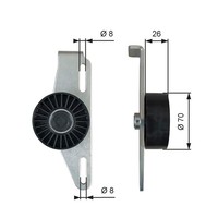 Riemenspanner Keilrippenriemen Drivealign™ Gates T39393 FüR Renault Sandero 1 2