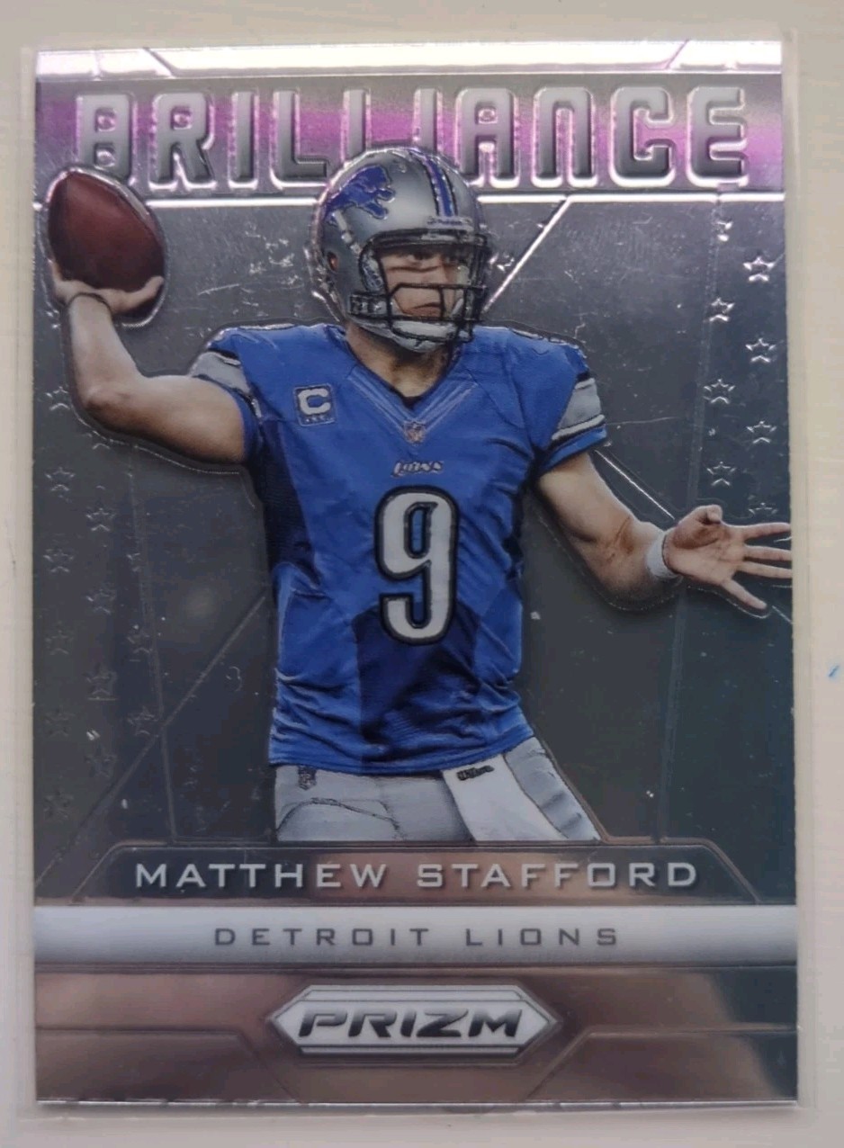 2013 PanIni Prizm #23 Matt Stafford Briliance