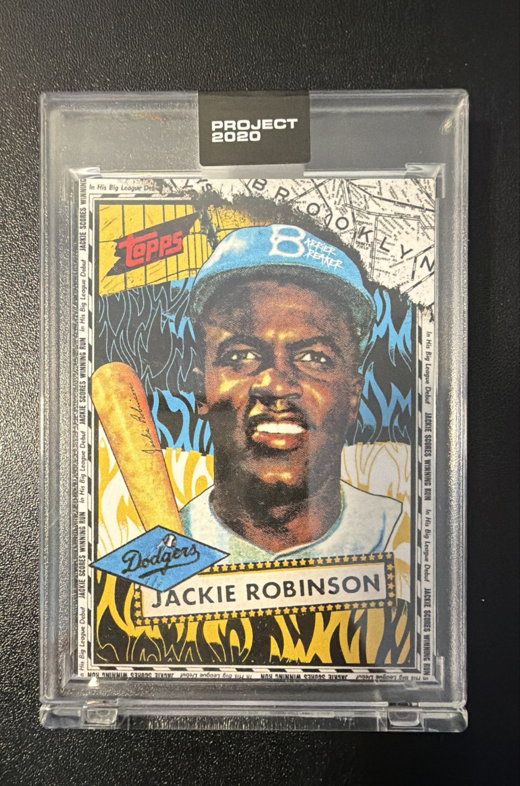 2020 Topps Project 2020 - 1952 Topps Jackie Robinson #140 Tyson Beck /6068