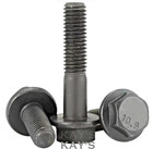M12 (12mmØ) FLANGED HEXAGON BOLTS SCREWS HIGH TENSILE STEEL GRADE 10.9 METRIC