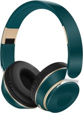 Wireless Bluetooth Headphones Foldable Over Ear Headset with Mic 20H Playtime