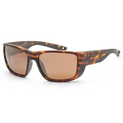 Maui Jim Men's Amberjack 60mm Brown Polarized Sunglasses MJ0896S-003