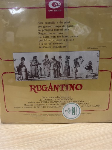 Armando Trovaioli - Fabrizi "Rugantino" 2LP CAM – SAG 9092 (2) Italy 1978 - Picture 4 of 4
